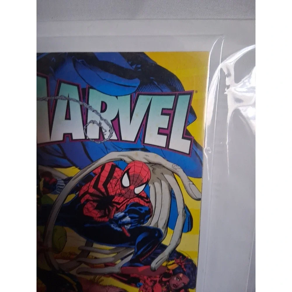 Marvel 1995 Annual Stockholders Report With Stockholder Letter From Marvel Comic